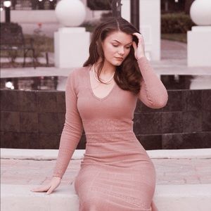 GMG | HEIDI LONG SLEEVE SWEATER DRESS